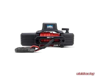 Borne Off-Road Red Synthetic Rope 10K Winch - BNWN-10-SRD