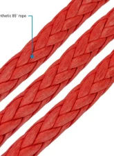 Borne Off-Road Red Synthetic Rope 10K Winch                                     - BNWN-10-SRD - Image 8