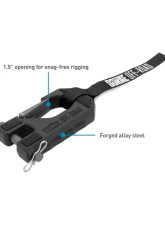 Borne Off-Road Black Winch Hook & Hand Strap                                     - BNWN-HK-01BK - Image 2