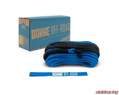 Borne Off-Road Blue 3/8" x 85ft Synthetic Rope - BNWN-SR-38-85BL