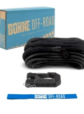 Borne Off-Road Black 3/8" Rope Hand Strap Winch Hook                                     - BNWN-SR-38-85KBK - Image 7