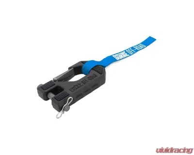 Borne Off-Road Black 3/8" Rope Hand Strap Winch Hook - BNWN-SR-38-85KBK