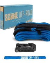 Borne Off-Road Blue 3/8" Rope Hand Strap Winch Hook                                     - BNWN-SR-38-85KBL - Image 7