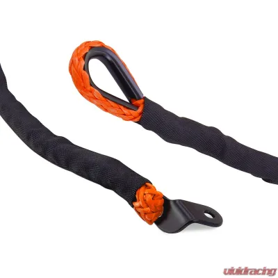 Borne Off-Road Orange 3/8" Rope Hand Strap Winch Hook - BNWN-SR-38-85KOR