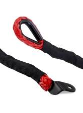Borne Off-Road Red 3/8" Rope Hand Strap Winch Hook                                     - BNWN-SR-38-85KRD - Image 4