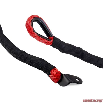 Borne Off-Road Red 3/8" Rope Hand Strap Winch Hook - BNWN-SR-38-85KRD