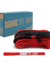 Borne Off-Road Red 3/8" x 85ft Synthetic Rope                                     - BNWN-SR-38-85RD - Image 3