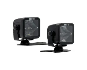 Borne Off-Road Ditch Light 3x3 Flood Uplift 2pc Ford Bronco 2021+