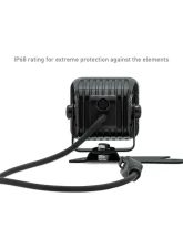 Borne Off-Road Ditch Light 3x3 Flood Uplift 2pc Ford Bronco 2021+                                     - BNLT-BR-21-DT2FU - Image 4