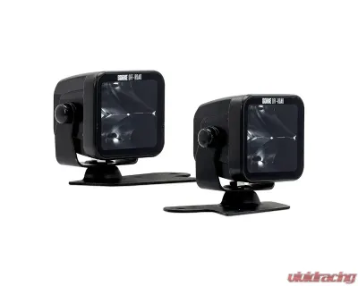 Borne Off-Road Ditch Light 3x3 Spot Upfit 2pc Ford Bronco 2021+ - BNLT-BR-21-DT2SU