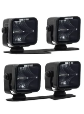 Borne Off-Road Ditch Light 3x3 Flood 4pc Ford Bronco 2021+                                     - BNLT-BR-21-DT4F - Image 9