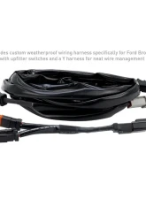 Borne Off-Road Ditch Light 3x3 Flood Uplift 4pc Ford Bronco 2021+                                     - BNLT-BR-21-DT4FU - Image 5