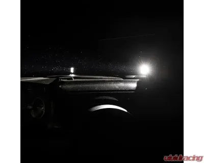 Borne Off-Road Ditch Light 3x3 Flood Uplift 4pc Ford Bronco 2021+ - BNLT-BR-21-DT4FU