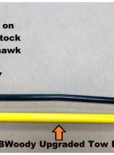 BWoody Performance Hellcat Rear Lateral Toe Arms Jeep Trackhawk | Durango Models 2018+                                     - Bwoody-510.4008 - Image 2