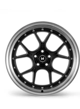 MFlow Racing MFL1 Wheel 18x8.5 5x100 35mm Matte Black Machined Lip                                     - MFL11885510035MBML - Image 3