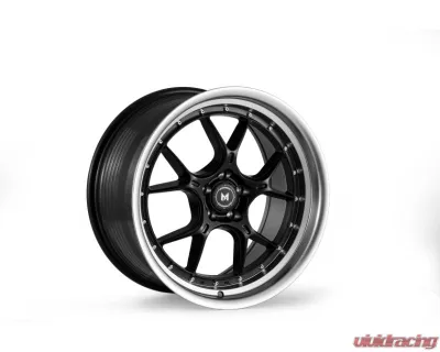 MFlow Racing MFL1 Wheel 18x8.5 5x100 35mm Matte Black Machined Lip - MFL11885510035MBML