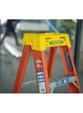 Werner 12' Type IA Fiberglass Step Ladder                                     - 6212 - Image 4