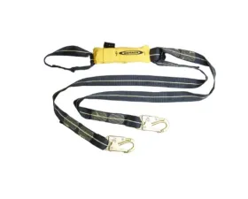 Werner 6' Arc Flash Twinleg Lanyard w/ Loop & Snap Hooks