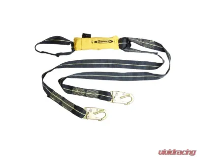 Werner 6' Arc Flash Twinleg Lanyard w/ Loop & Snap Hooks - C913100