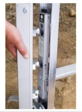 Werner 28' Type IA Aluminum D-Rung Extension Ladder                                     - D1528-2 - Image 3