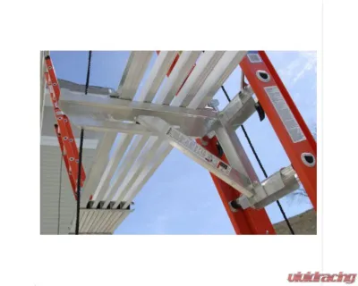 Werner 12' Type IA Fiberglass D-Rung Straight Ladder - D6212-1