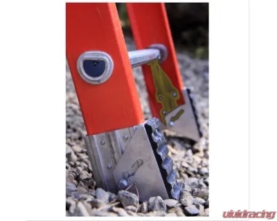 Werner 12' Type IA Fiberglass D-Rung Straight Ladder - D6212-1