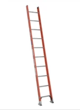 Werner 10' Type IA Fiberglass D-Rung Straight Ladder                                     - D6210-1 - Image 8