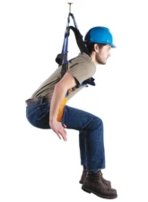 Werner Blue Armor 1000 Construction Harness - Pass Through Legs                                     - H231101 - Image 5