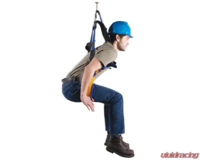 Werner Blue Armor 1000 Construction Harness - Pass Through Legs - H231101