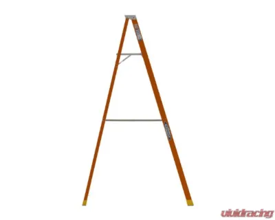 Werner 8' Type IA 14' Reach Height Fiberglass Platform Ladder - P6208
