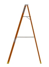 Werner 8' Type IA 14' Reach Height Fiberglass Platform Ladder                                     - P6208 - Image 3