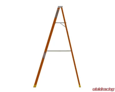 Werner 8' Type IA 14' Reach Height Fiberglass Platform Ladder - P6208