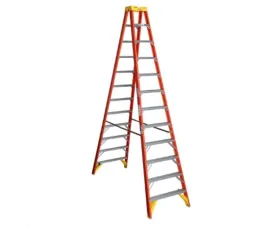 Werner 12' Type IA Fiberglass Twin Ladder