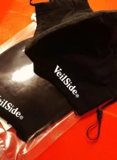 VeilSide Mask 1st Edition Black Three Layers 100% Cotton                                     - FA005-01 - Image 2