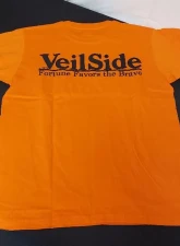 VeilSide Rubber Print Orange Tokyo Drift Limited Edition T-Shirt Small                                     - SR10003-41 - Image 2
