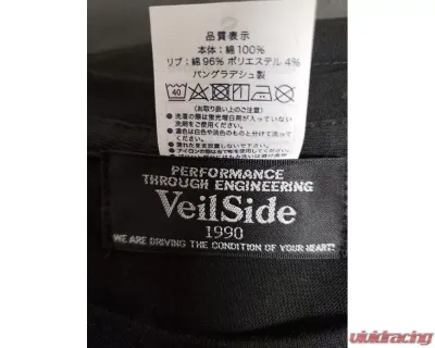 VeilSide Silver Box Rubber Print Limited Edition Black T-shirt X-Large 2021 - SR10003-54