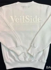 VeilSide Rubber Print White Long Sleeve Sweat Limited Run Shirt Small 2022                                     - SR10007-01 - Image 2