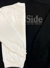 VeilSide Rubber Print Black Long Sleeve Sweat Limited Run Shirt X-Large 2022                                     - SR10007-14 - Image 2