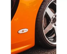 VeilSide Clear Front Fenders Marker Light (Pair) Mazda RX7 FD3S Fortune Model JDM 1993-2002