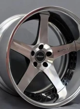 VeilSide 20" Forged Wheels Black Polish Nissan 370Z Z34 2009-2020                                     - AE105WBP - Image 4