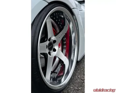 VeilSide 20" Forged Wheels Black Polish Nissan 370Z Z34 2009-2020 - AE105WBP