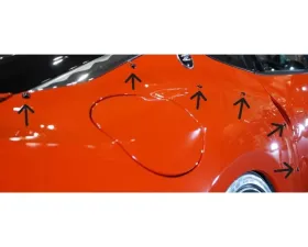 Veilside Han's Complete Rear Fenders Trim & Rear Spoiler Tacks Plastic 20 Pieces Nissan RZ34 400Z FFZ400 Model 2023-2024