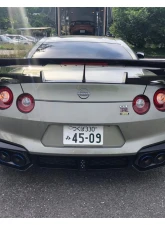 Veilside FRP Version I Model Rear Half Spoiler Nissan Skyline GTR R35 2022-2024                                     - AE112-05 - Image 5