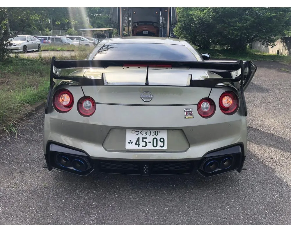 Veilside Carbon Version I Model Rear Half Spoiler Nissan Skyline GTR R35 2022-2024 - AE112-05C