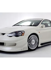 VeilSide 2002-2006 Acura RSX DC5 Racing Edition Side Skirts (FRP)                                     - AE064-02 - Image 3