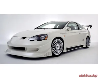 VeilSide 2002-2006 Acura RSX DC5 Racing Edition Side Skirts (FRP) - AE064-02