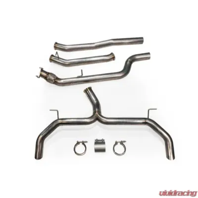 MAPerformance Cat-Back Exhaust Race w/o Muffler Alfa Romeo Giulia 2.0T 2017-2022 - MAP ALF-GIU-CBE-RCE
