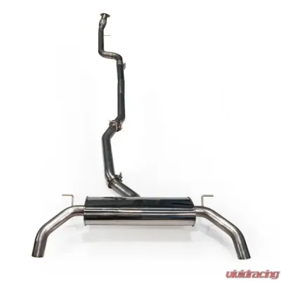 MAPerformance Cat-Back Exhaust Street Muffler Alfa Romeo Giulia 2.0T 2017-2022 - MAP ALF-GIU-CBE-STR