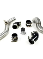 MAPerformance Smart Port Supersonic Intercooler Charge Pipe Upgrade Kit Raw Stainless Ford Mustang Ecoboost 2015+                                     - MAP EBM-CPK - Image 6