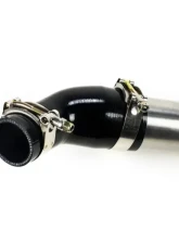 MAPerformance 2.5" Lower Intercooler Pipe Brushed Stainless Steel for Mitsubishi Evo 8/9 2003-2007                                     - MAP EVO-LICP - Image 3